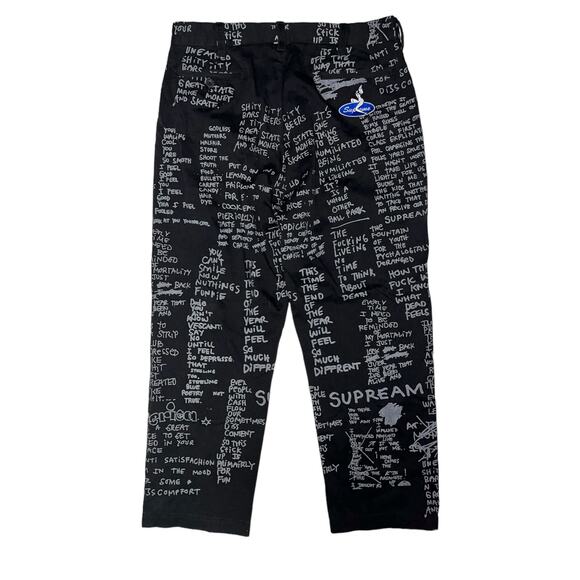 Supreme Other - Supreme Gonz Poem Pin Up Girl Chino Work Pants